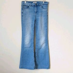 Free People lt. Wash Flare Jeans
